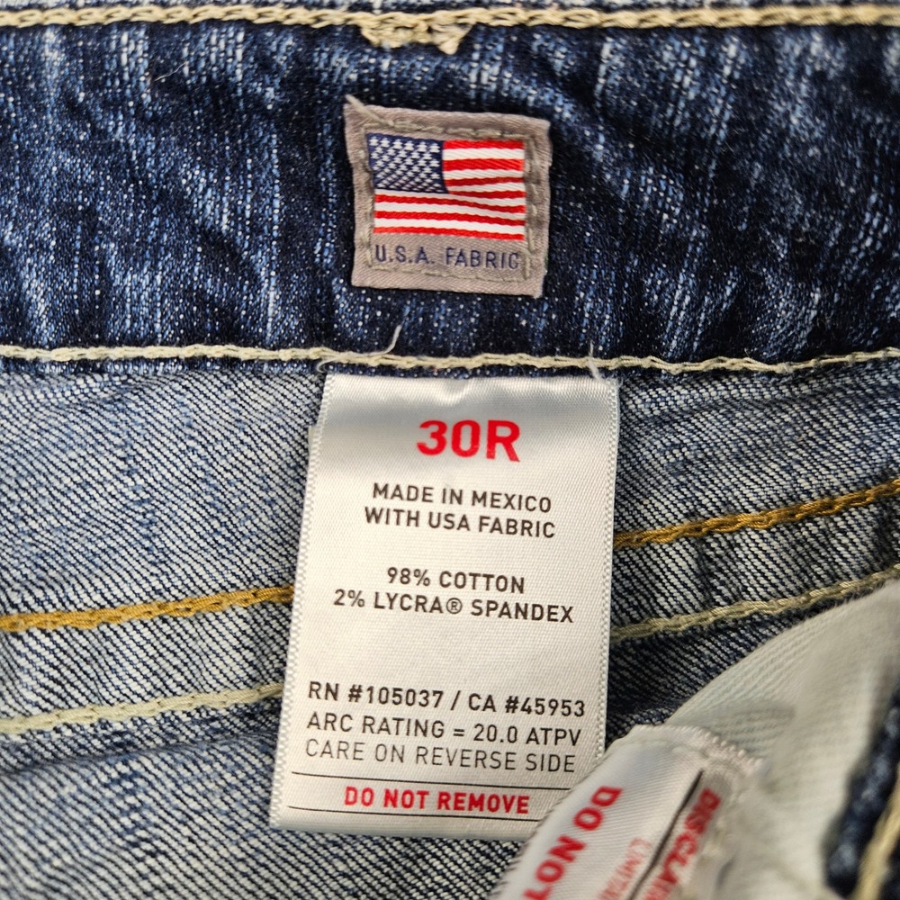 Ariat FR Womens Mid Rise Bootcut Jeans 30R Flame Resistant Work Denim 10016176 - Picture 8 of 11